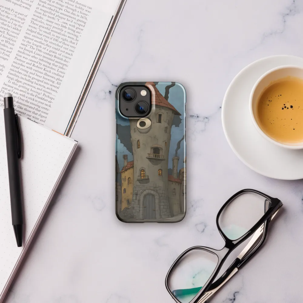 The Enigmatic Watchtower | Phone Case |  13 Mini | Snap Case | Glossy