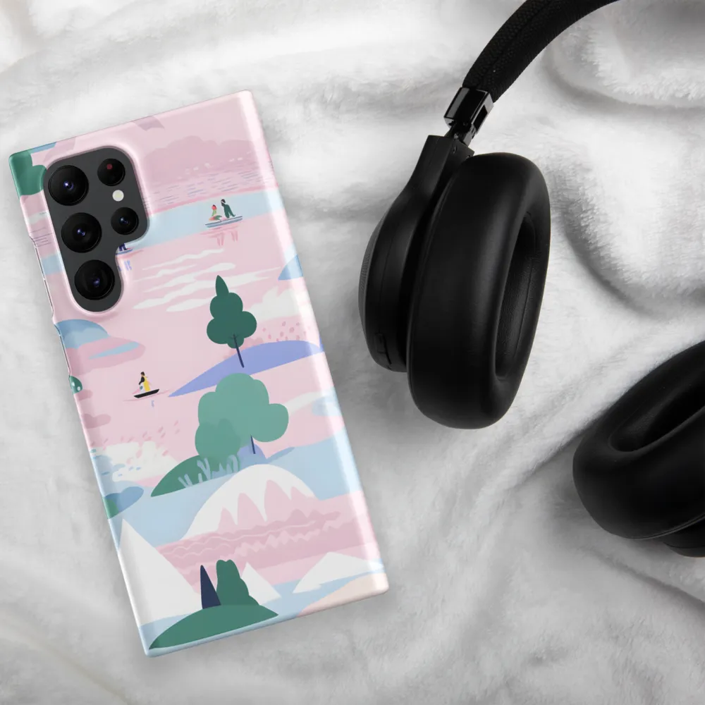 Whimsical Reflections: A Journey Through Landscapes | Phone Case |  S22 Ultra | Snap Case | Matte