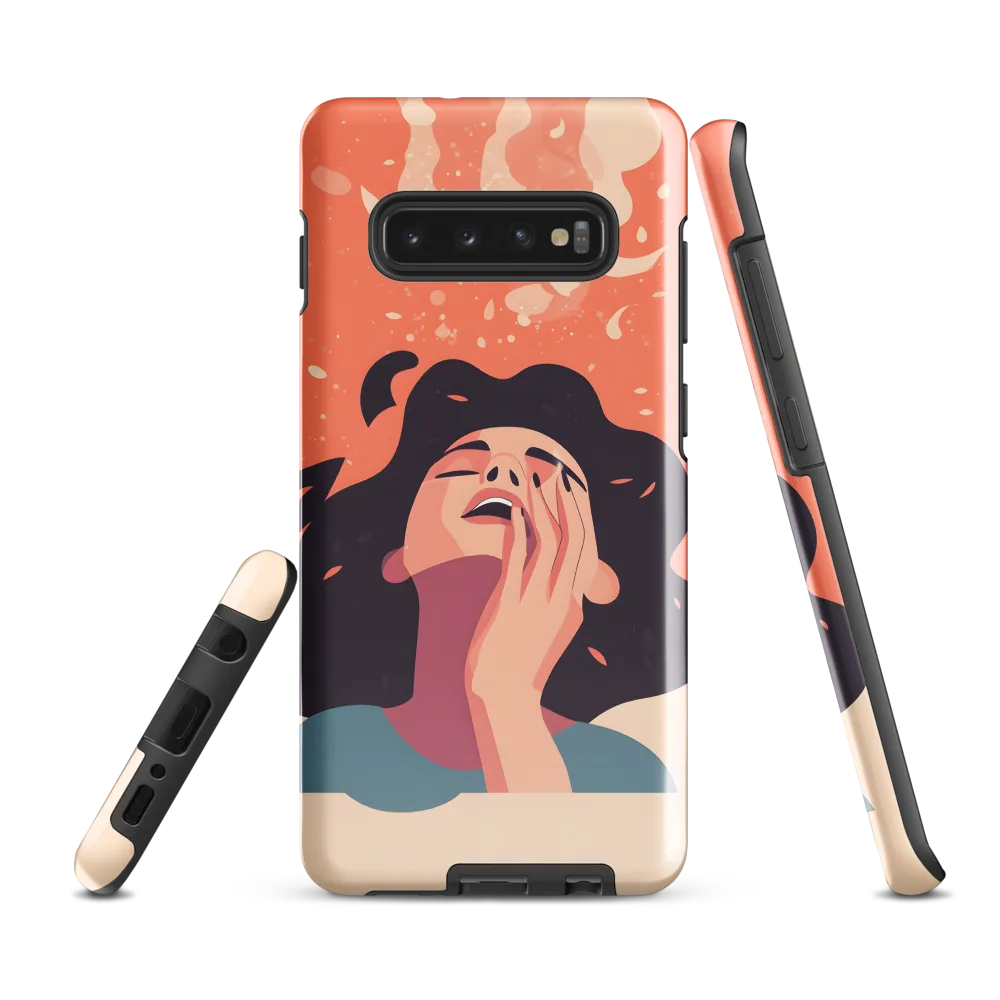 Whispers of Reflection | Phone Case |  S10 Plus | Tough Case | Glossy