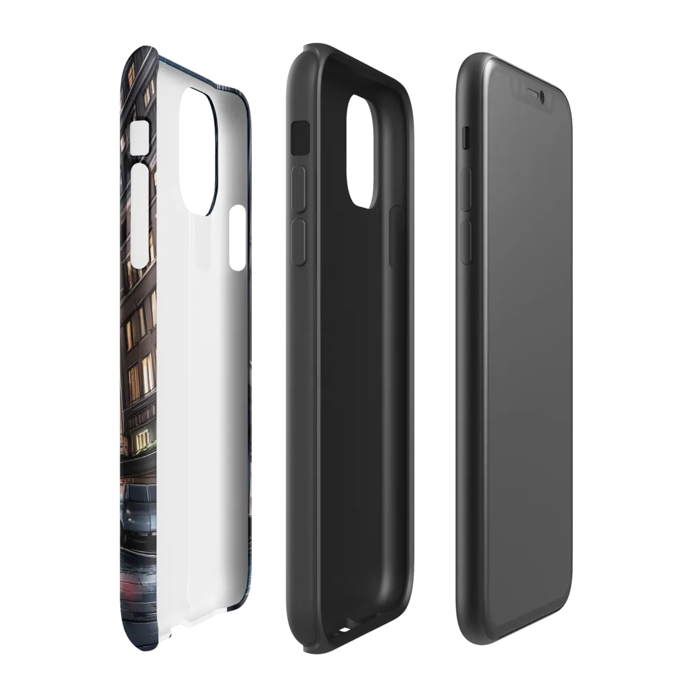 Moonlit Urban Serenity | Phone Case |  11 | Tough Case | Glossy