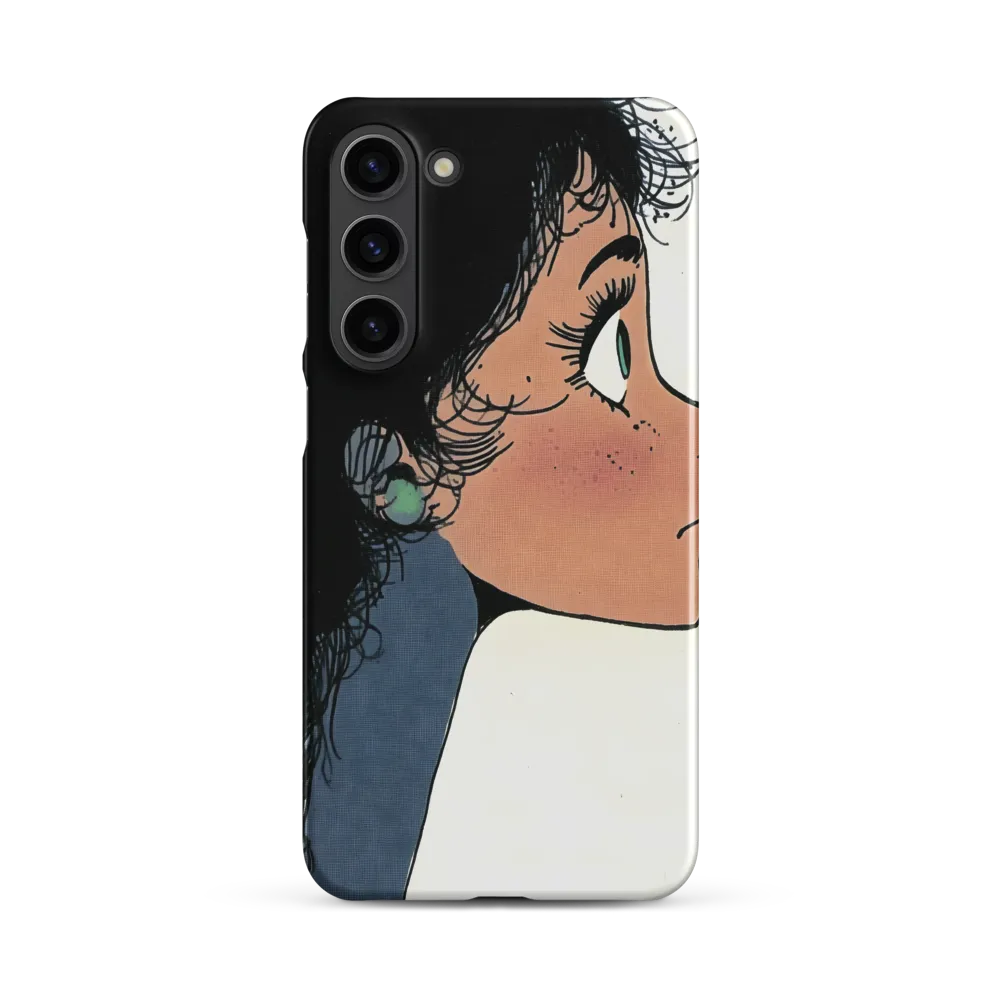 Whispers of Contemplation | Phone Case |  S23 Plus | Snap Case | Matte