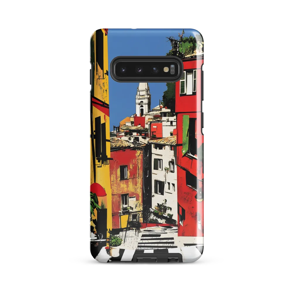 Colorful Streets of Urban Splendor | Phone Case |  S10 Plus | Tough Case | Glossy