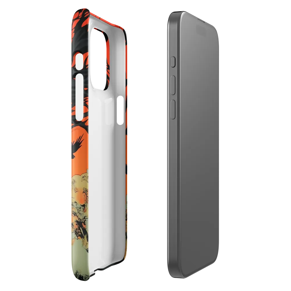 Whispers of Shadows | Phone Case |  15 Pro Max | Snap Case | Glossy