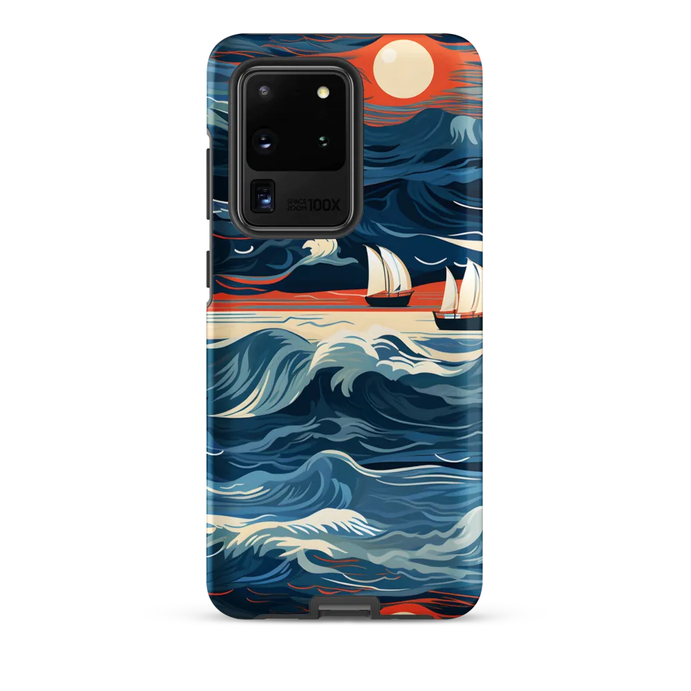 Ocean Whispers: A Voyage at Dusk