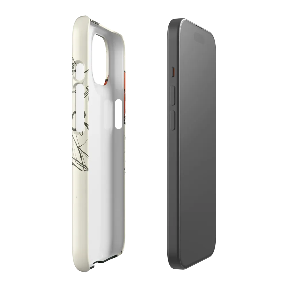 Echoes of Anguish | Phone Case |  15 | Snap Case | Glossy