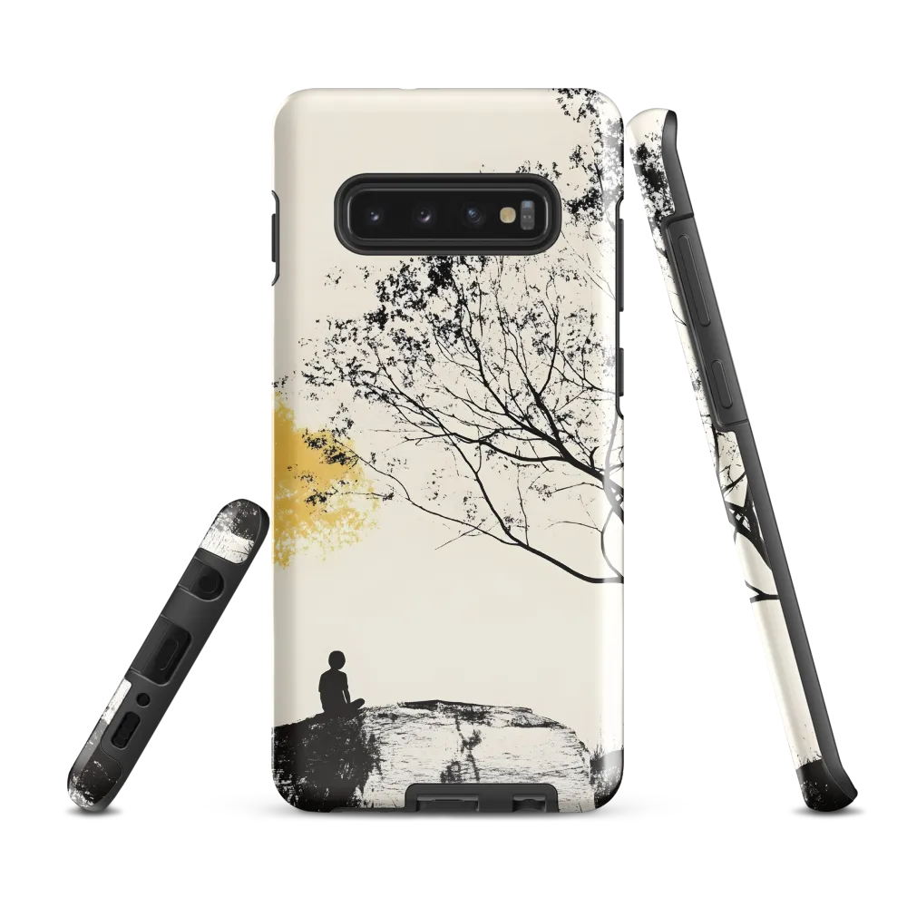 Whispers of Solitude | Phone Case |  S10 Plus | Tough Case | Glossy