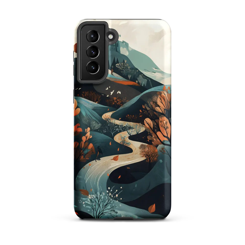 Whispers of Autumn: A Serene Journey | Phone Case |  S21 Plus | Tough Case | Matte
