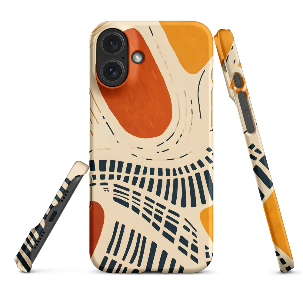 Urban Patterns in Harmony | Phone Case |  16 Plus | Snap Case | Matte