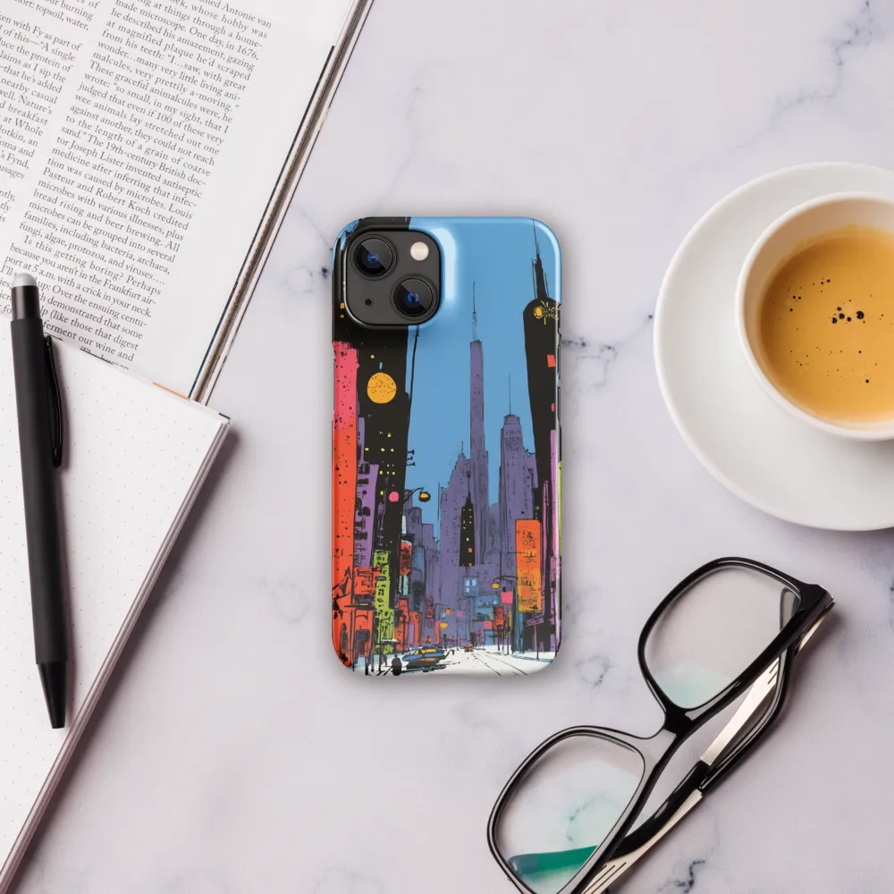 Neon City Dreams | Phone Case |  14 | Snap Case | Glossy