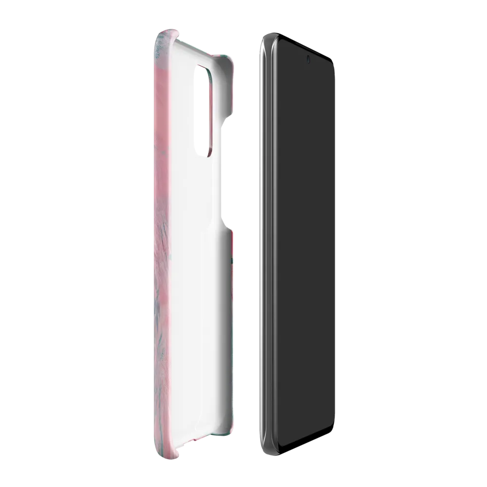 Dreamy Serenity: A Contemporary Portrait | Phone Case |  S20 Plus | Snap Case | Matte