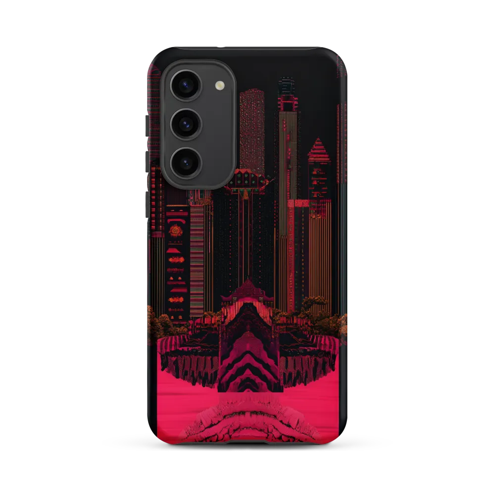 Urban Fusion: A Vibrant Dreamscape | Phone Case |  S23 Plus | Tough Case | Matte