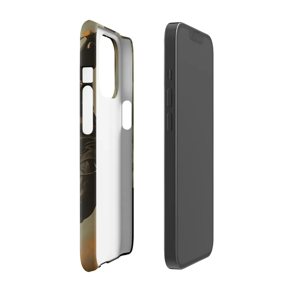 Ethereal Explorer: The Enigmatic Astronaut | Phone Case |  13 Pro | Snap Case | Glossy