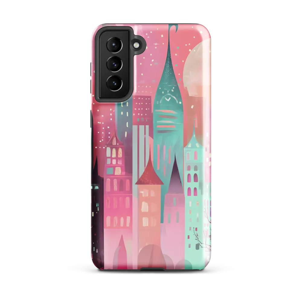 Whimsical City at Dusk