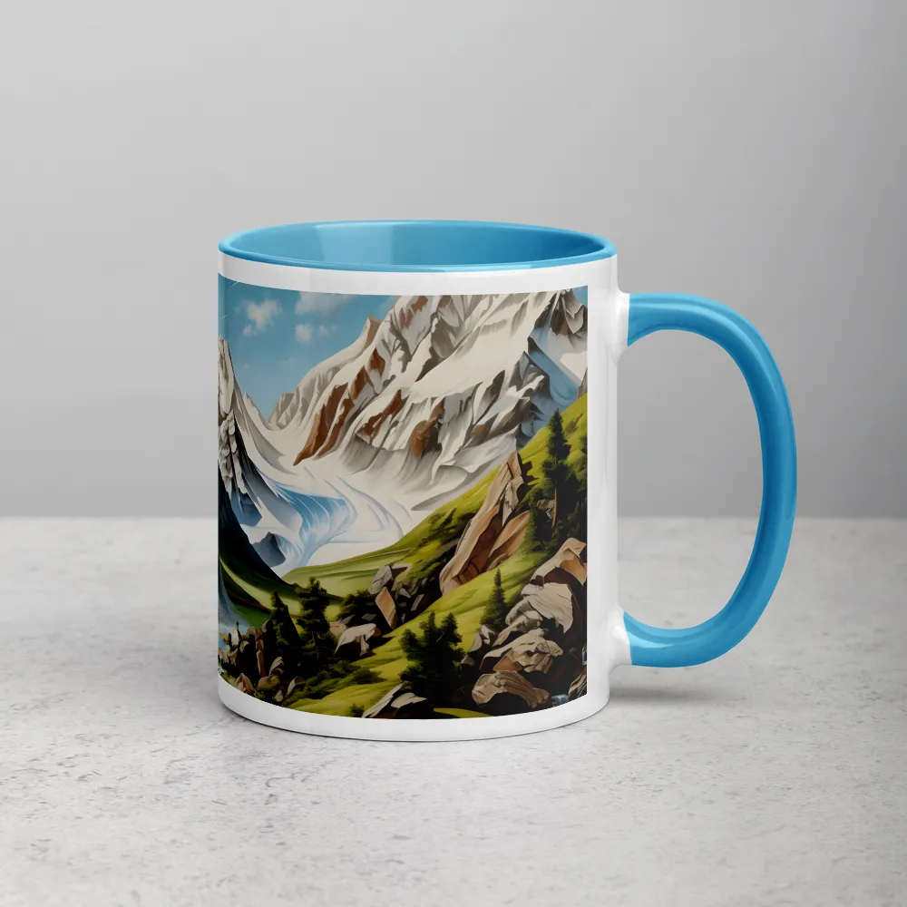 Majestic Cascade: A Mountain Masterpiece