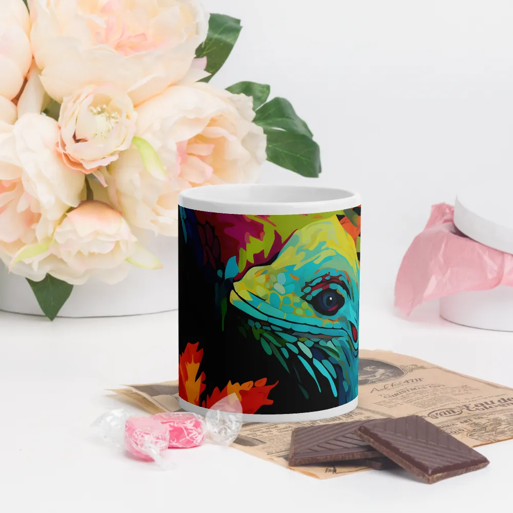 Vibrant Reptilian Harmony | Mugs | Multiple Sizes & Colors