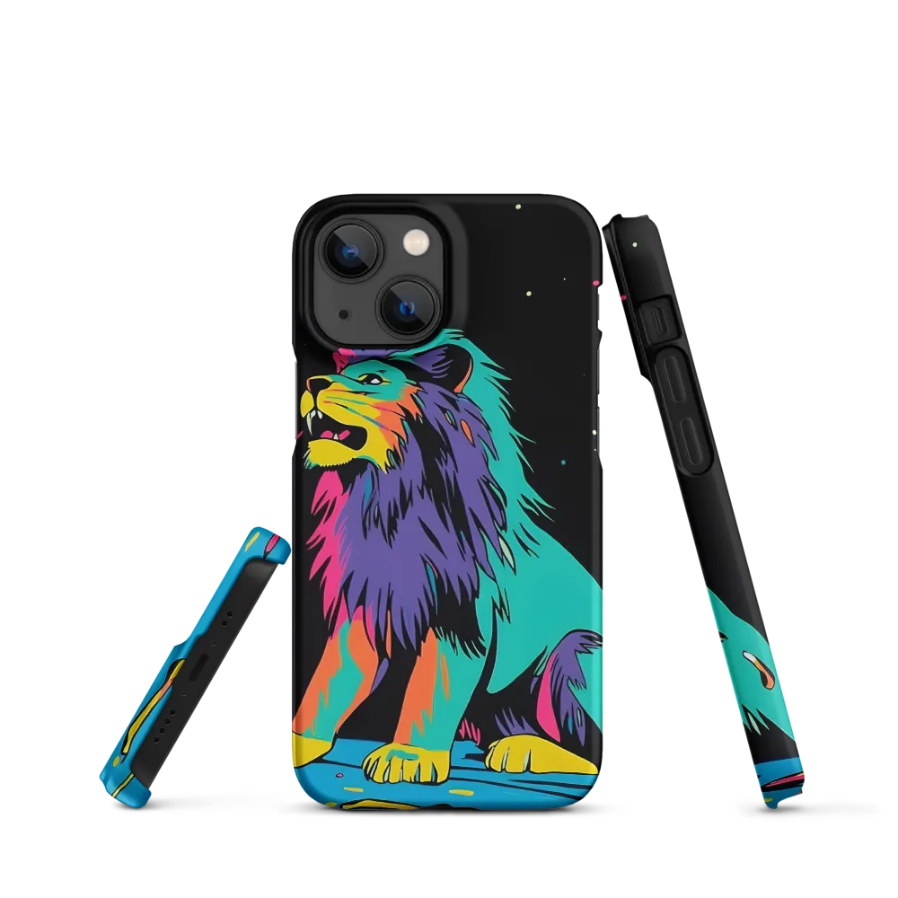 Roaring Colors: The Neon Lion