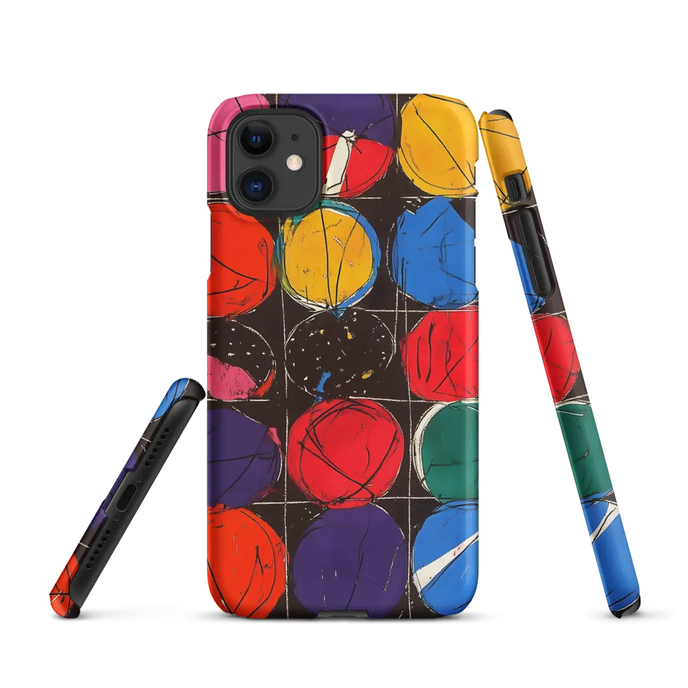 Colorful Circles in Abstract Harmony