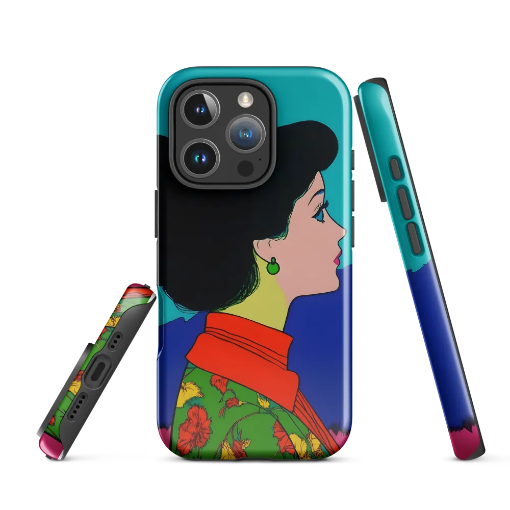 Whispers of Color: A Pop Art Portrait