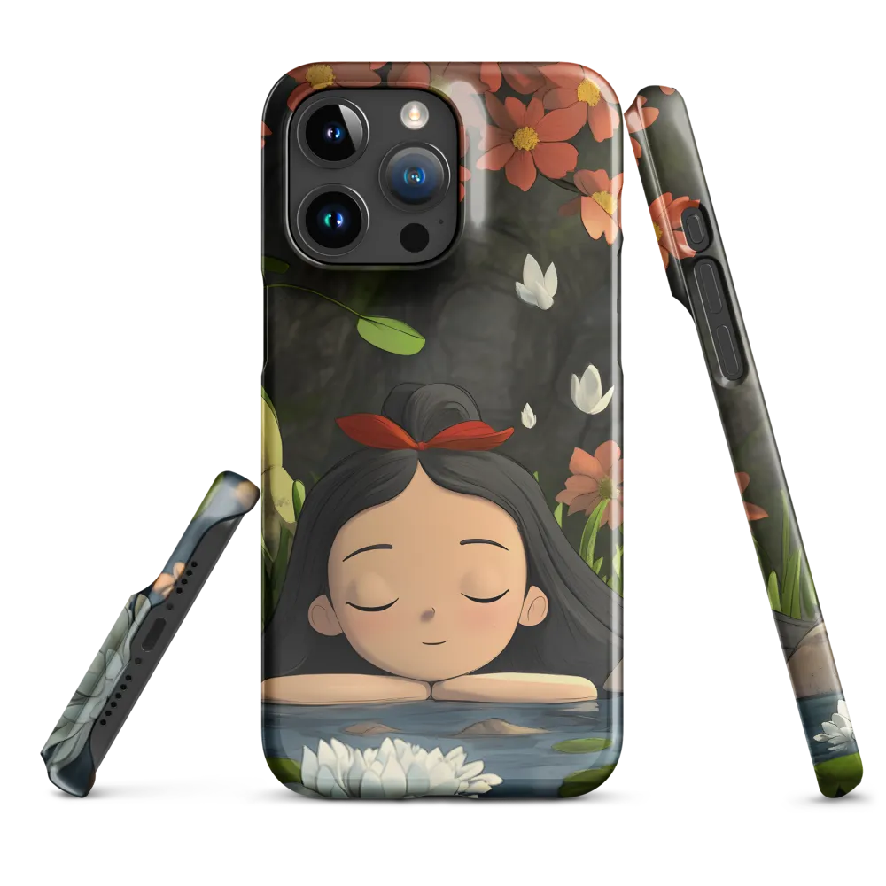 Tranquility by the Waterside | Phone Case |  15 Pro Max | Snap Case | Glossy
