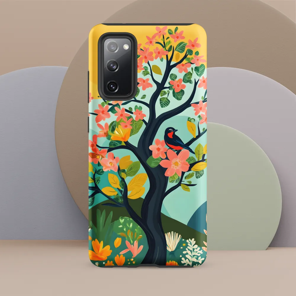 Spring Blossoms: A Serene Encounter