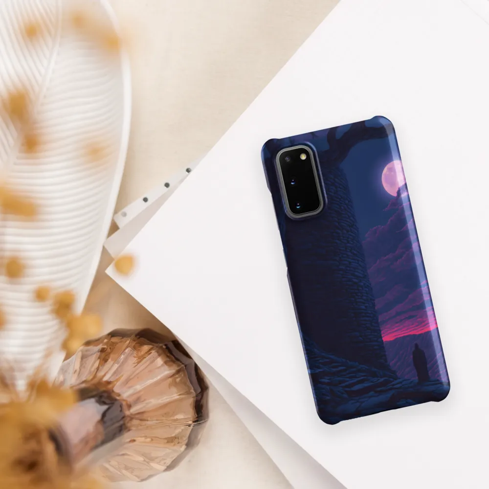 Moonlit Solitude | Phone Case |  S20 | Snap Case | Matte