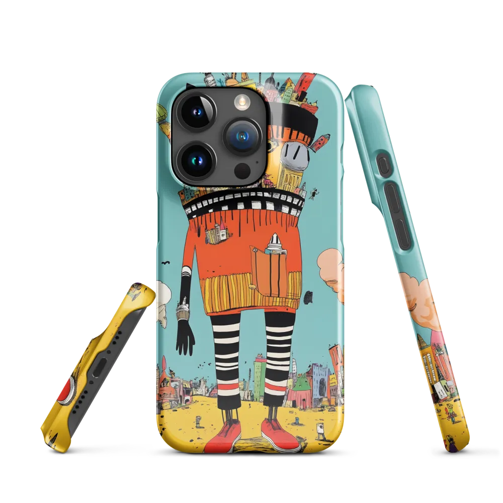 Urban Fantasia: A Whimsical Encounter | Phone Case |  15 Pro | Snap Case | Glossy
