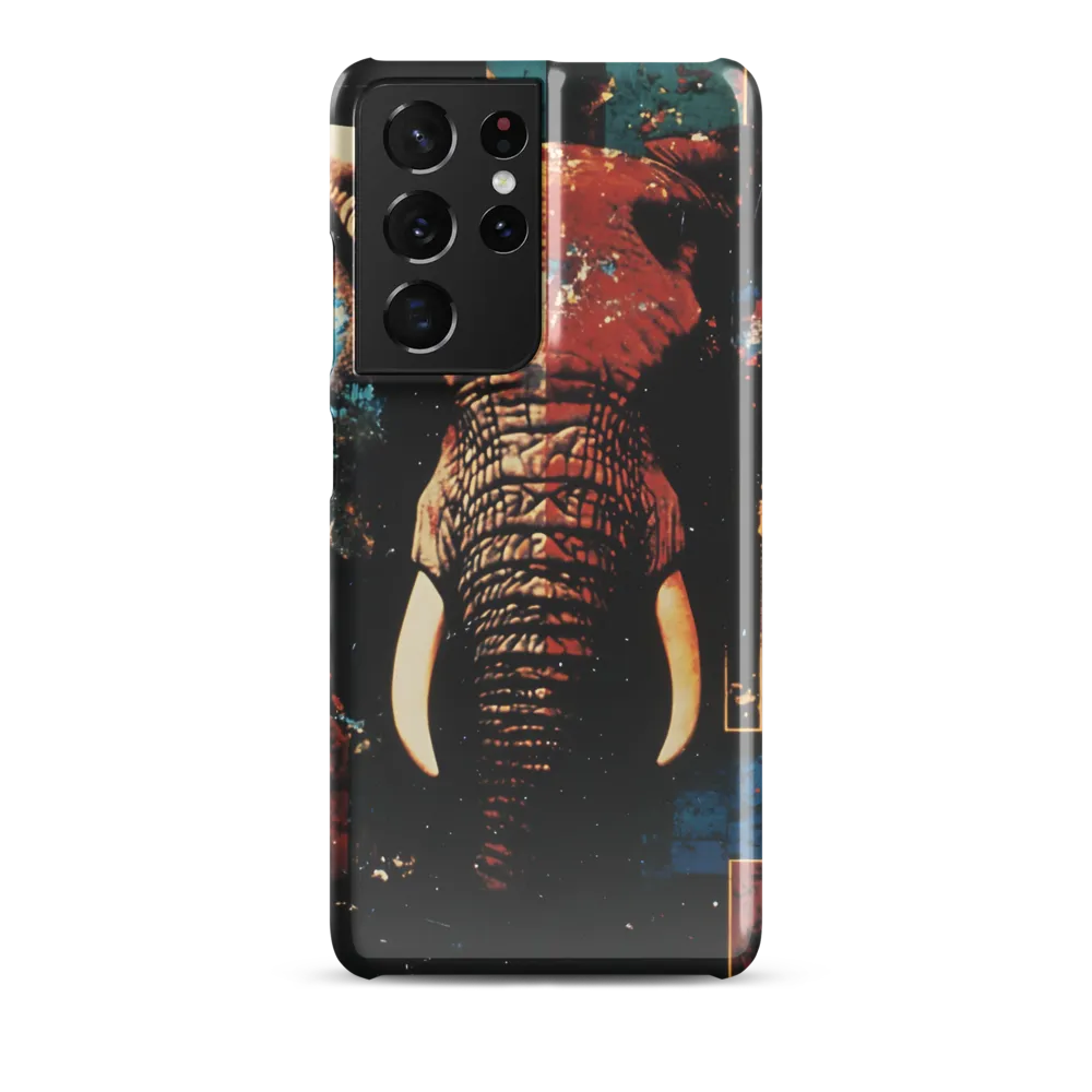Majestic Mosaic: The Elephant | Phone Case |  S21 Ultra | Snap Case | Glossy