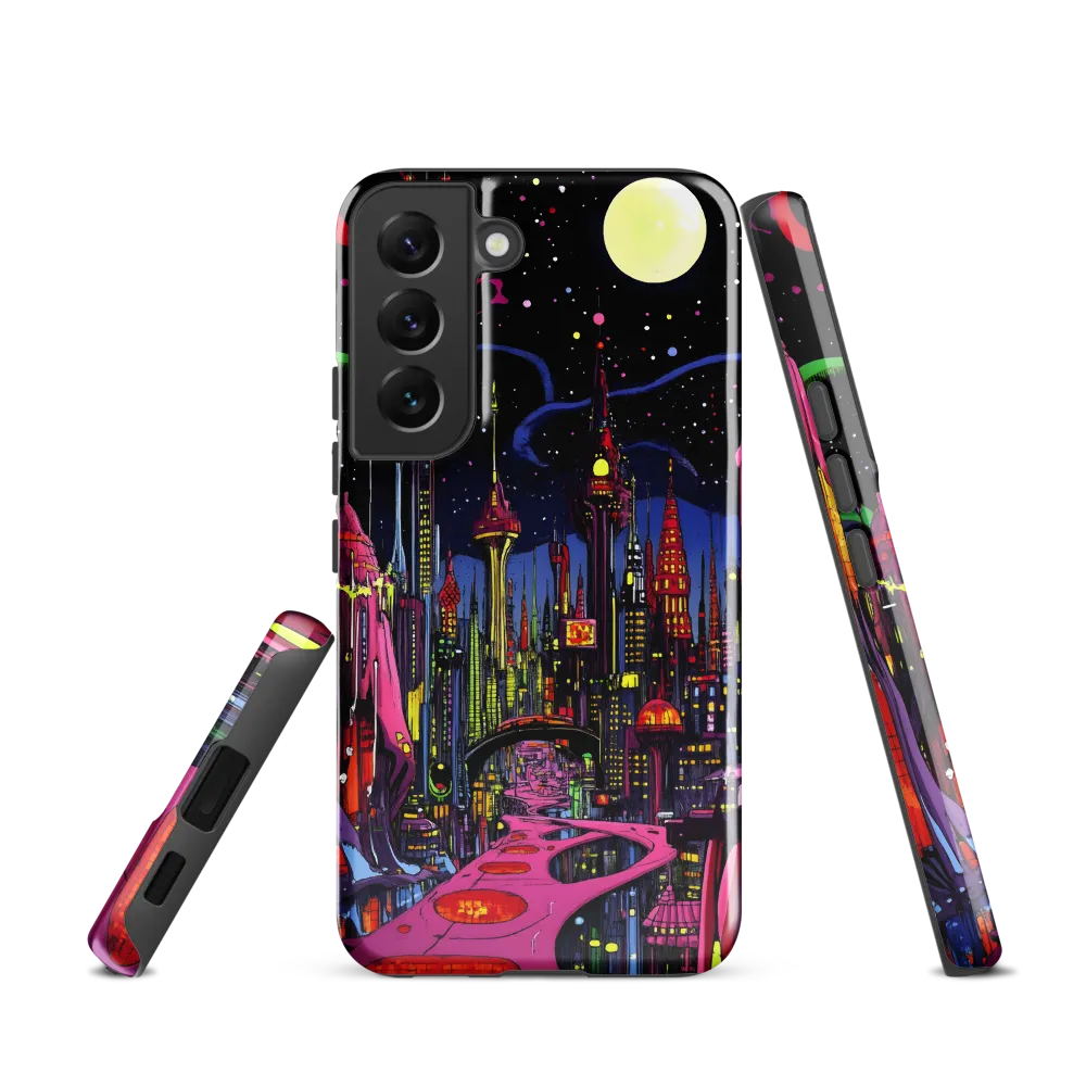 Neon Dreams of a Futuristic City
