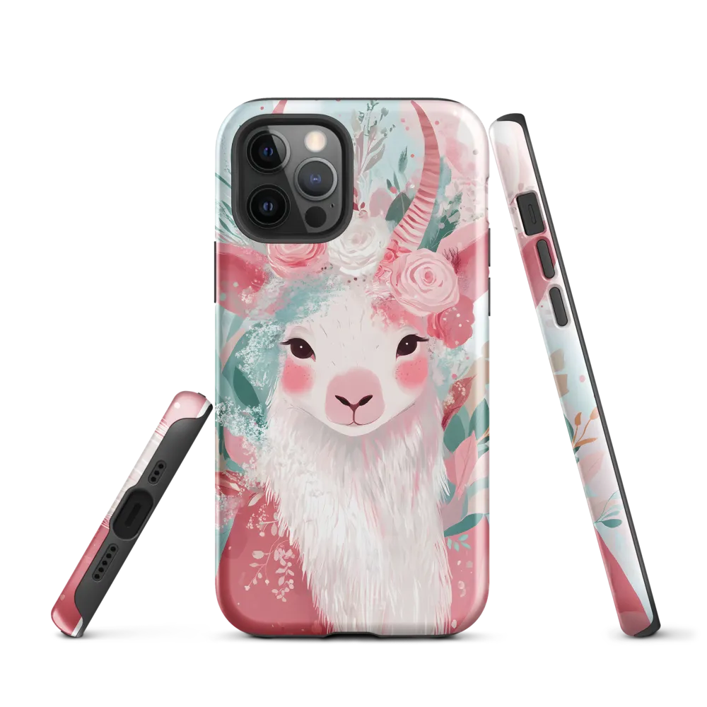 Spring Whimsy: The Floral Goat