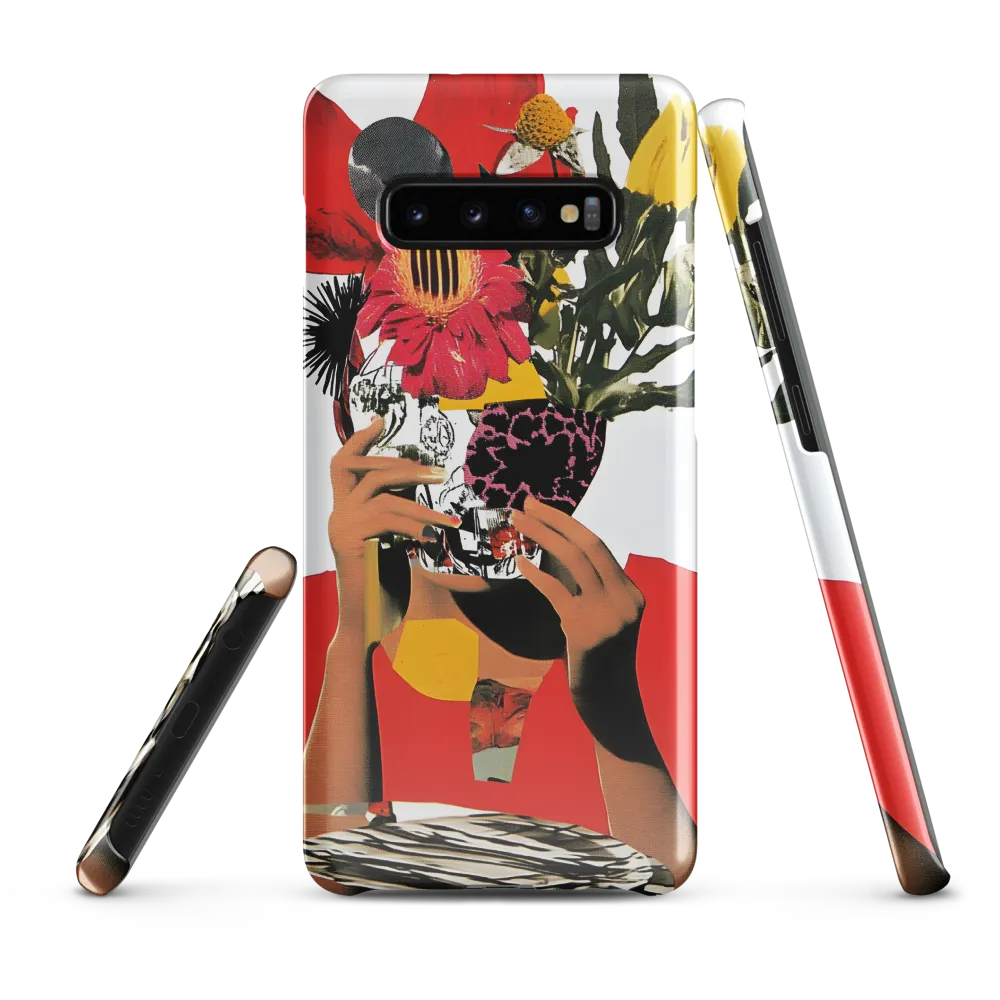 Floral Visions: The Intersection of Life and Art | Phone Case |  S10 Plus | Snap Case | Glossy