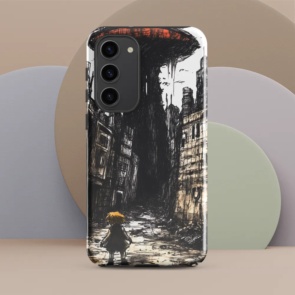 The Descent into Shadows | Phone Case |  S23 Plus | Tough Case | Glossy
