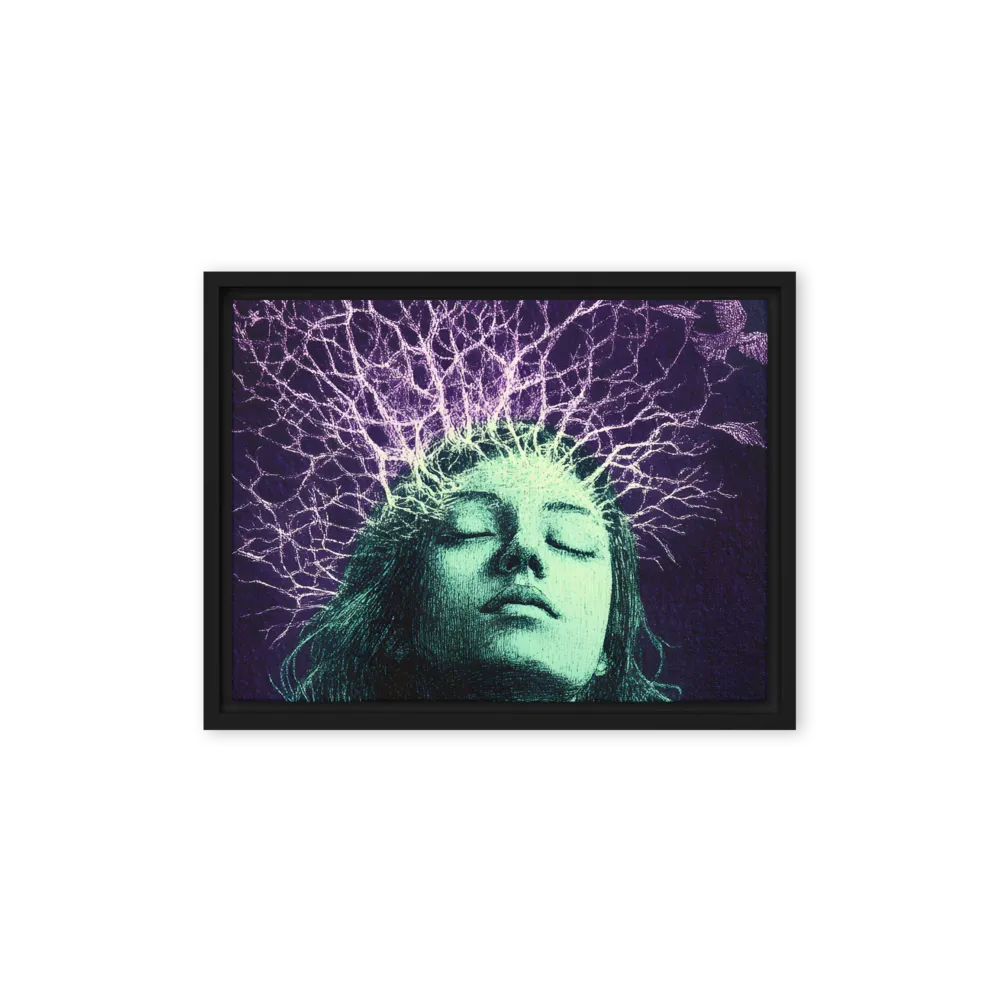 Whispers of Freedom | Canvas with Black Frame | 12″×16″
