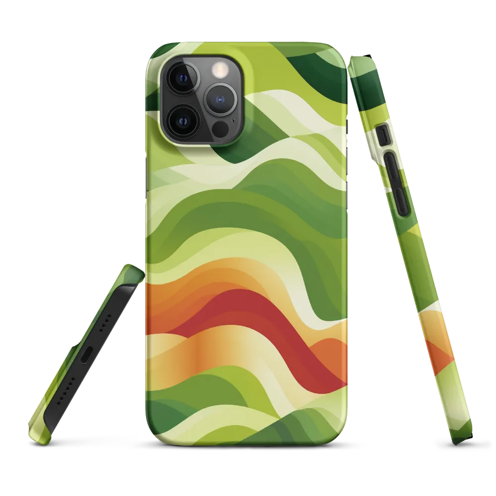 Waves of Nature | Phone Case |  12 Pro Max | Snap Case | Matte