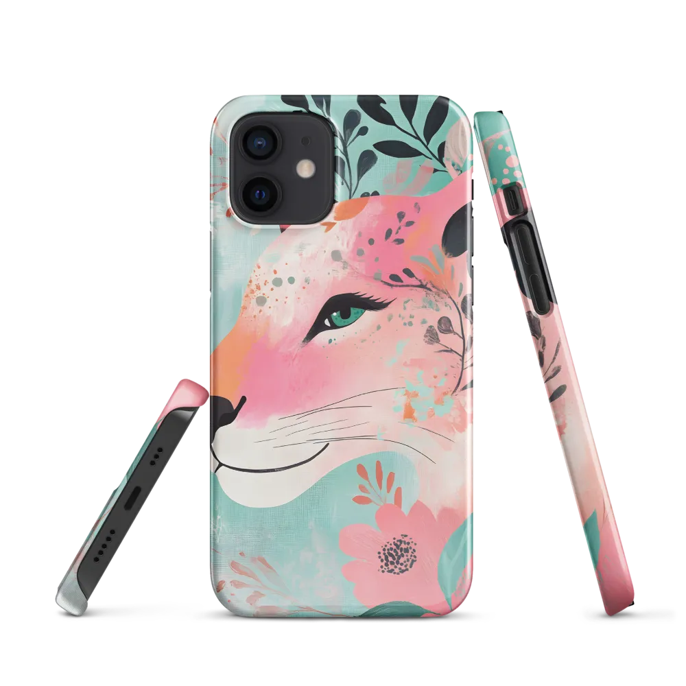 Whimsical Majesty: A Floral Lion