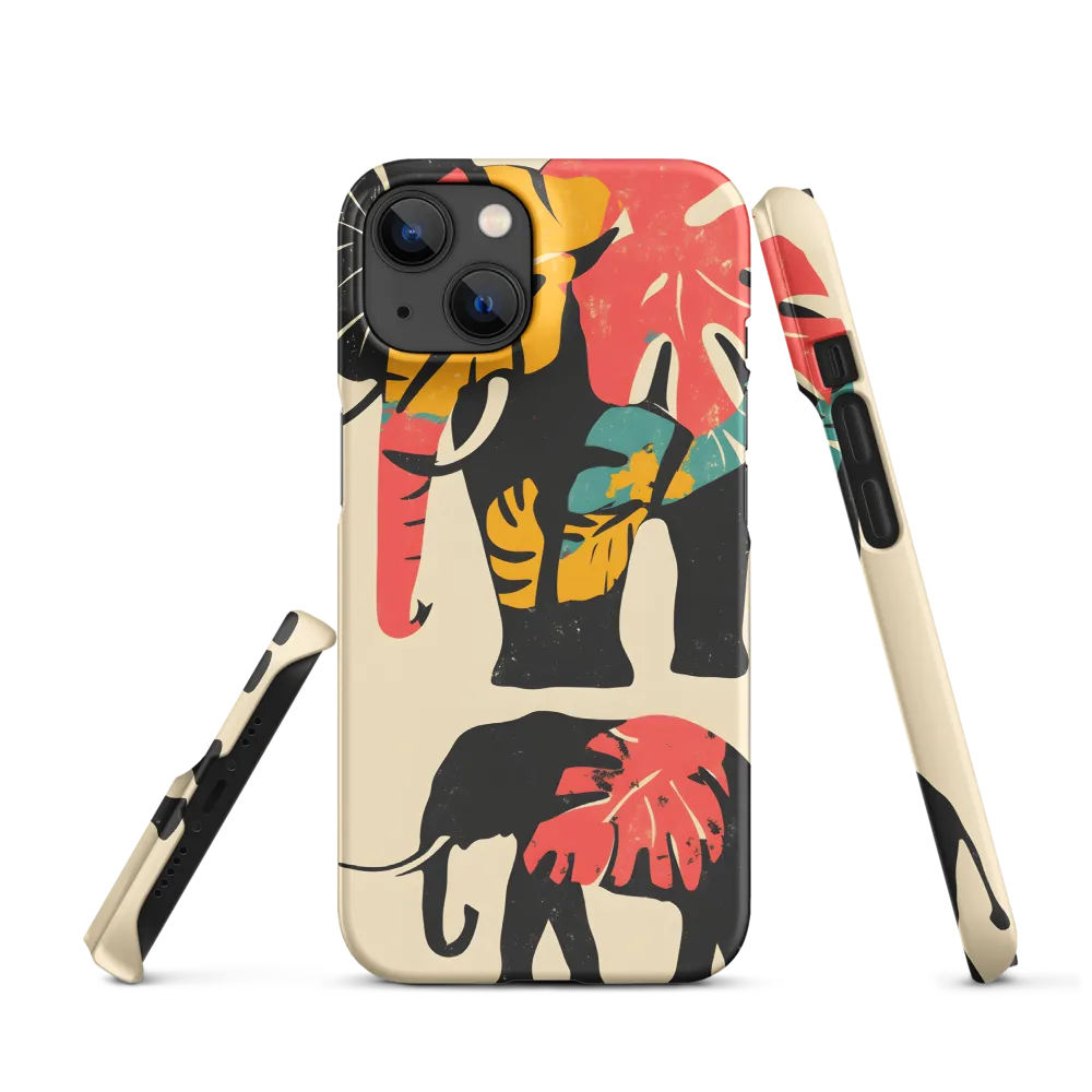 Tropical Elegance: The Elephant's Dance