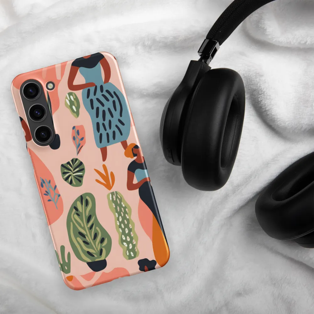 Harmony of Nature and Femininity | Phone Case |  S23 Plus | Snap Case | Matte