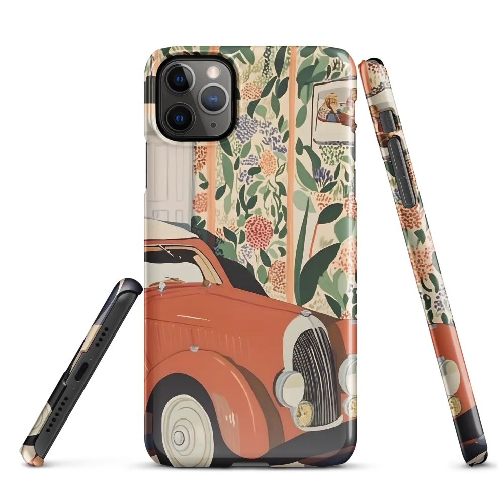 Vintage Charm: A Modern Encounter | Phone Case |  11 Pro Max | Snap Case | Glossy