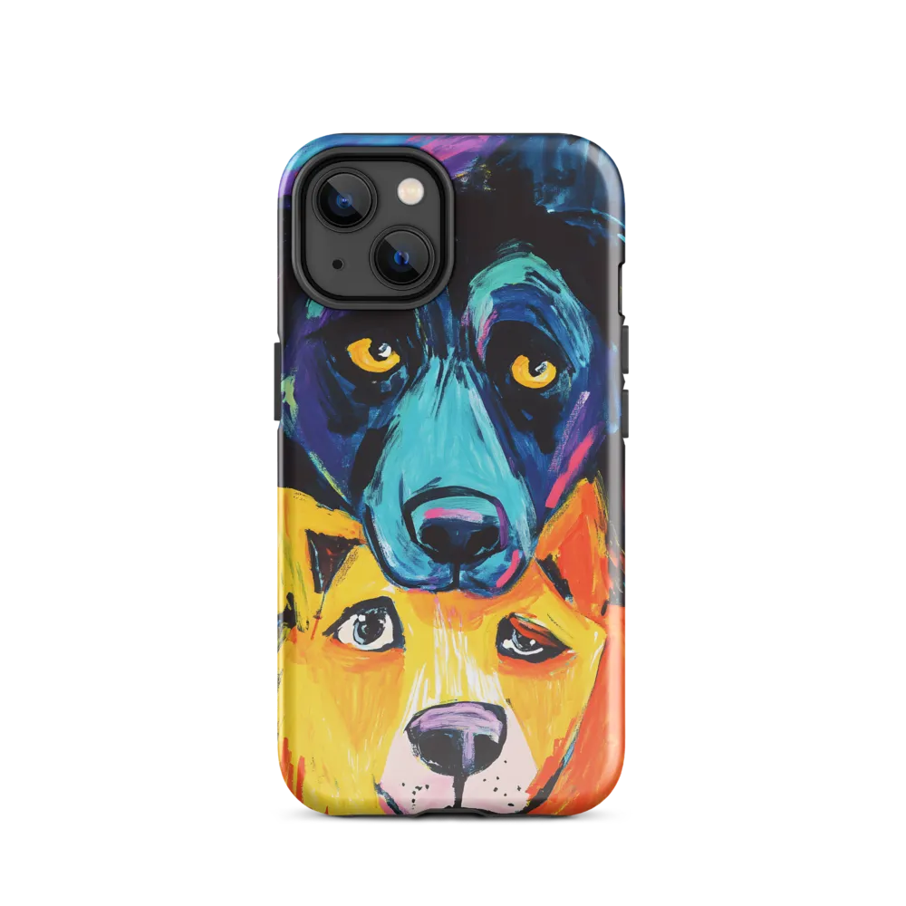 Vibrant Companions: An Expression of Canine Spirit