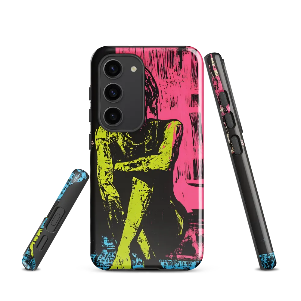 Contemplation in Neon