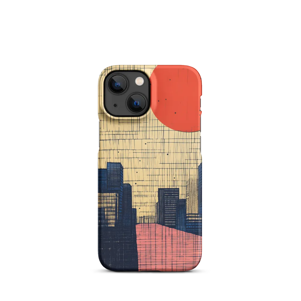 Urban Echoes: A Minimalist Cityscape