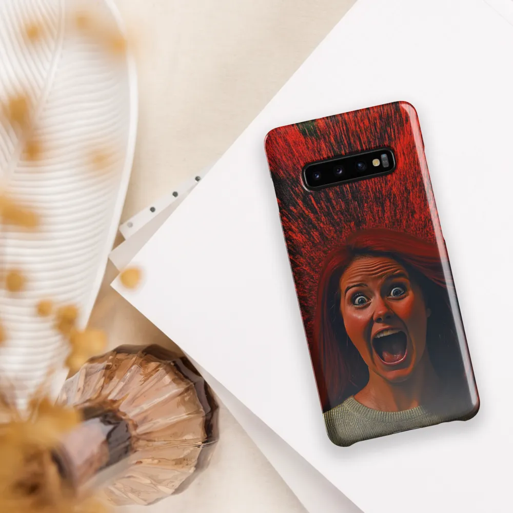 Eruption of Emotion | Phone Case |  S10 Plus | Snap Case | Glossy