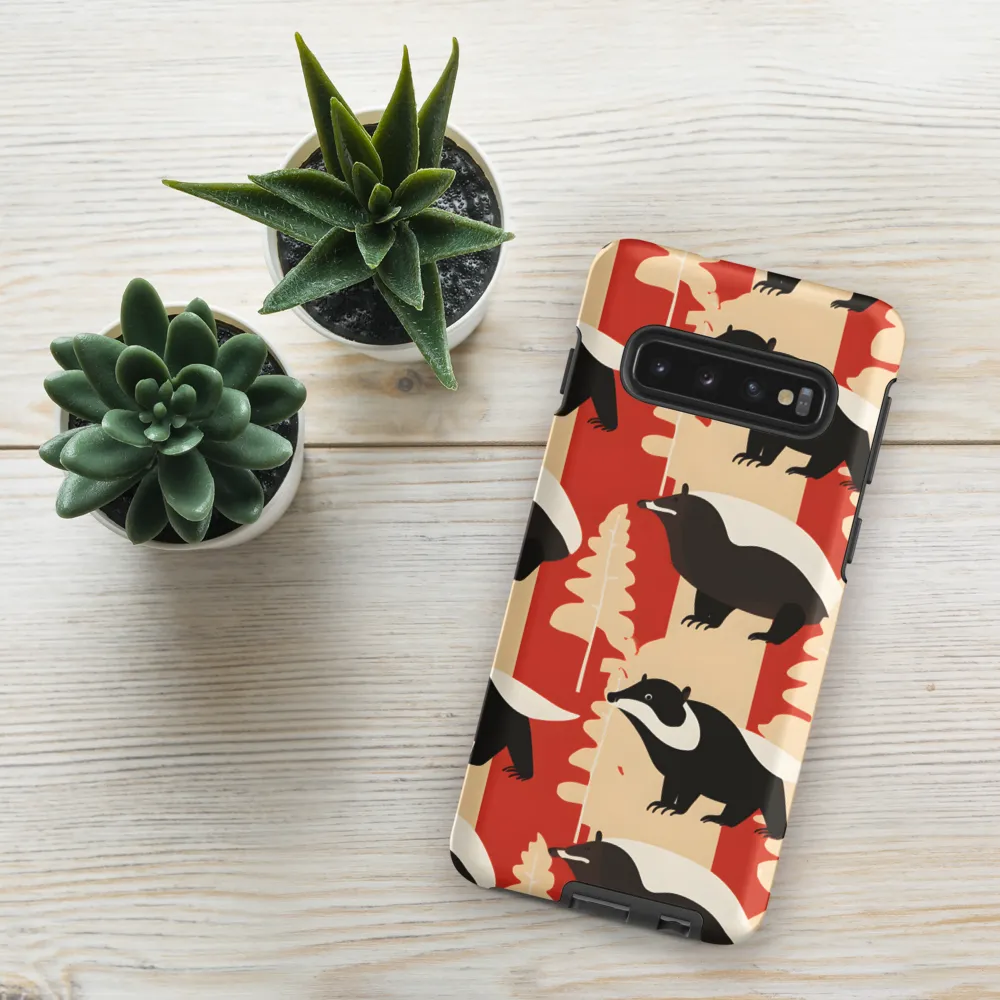 Wildlife Pattern: The Badger Tale