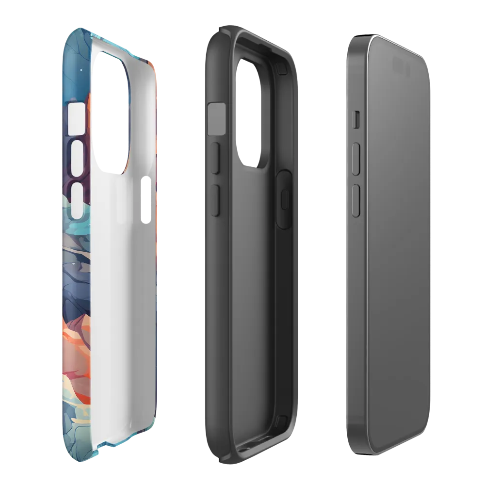 Mystical Peaks of Imagination | Phone Case |  14 Pro | Tough Case | Matte