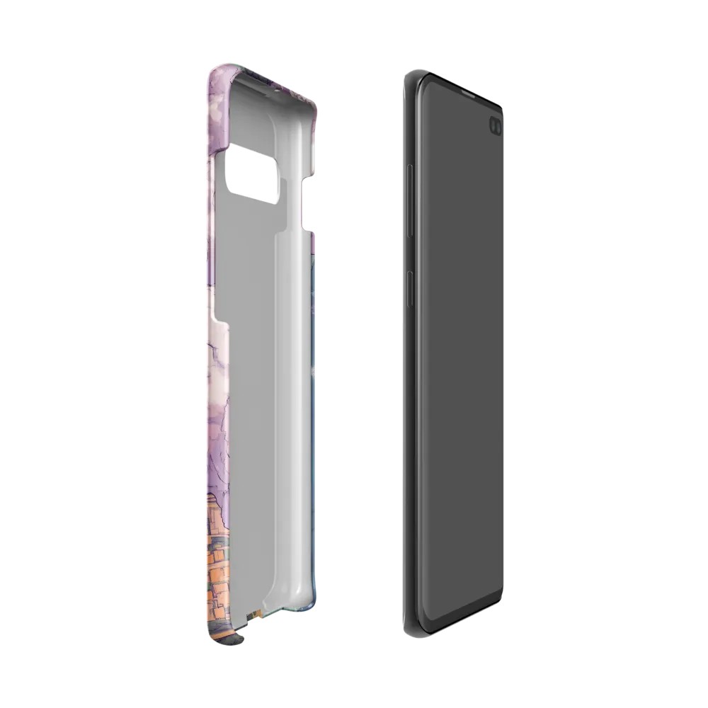 Serenity Over the Coast | Phone Case |  S10 | Snap Case | Matte