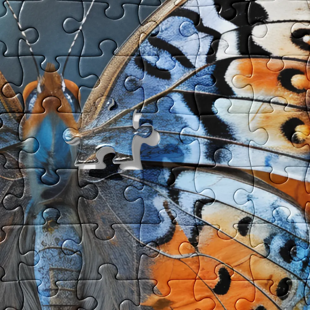 Harmony in Color: The Butterfly | Jigsaw Puzzle | 252/520 pieces