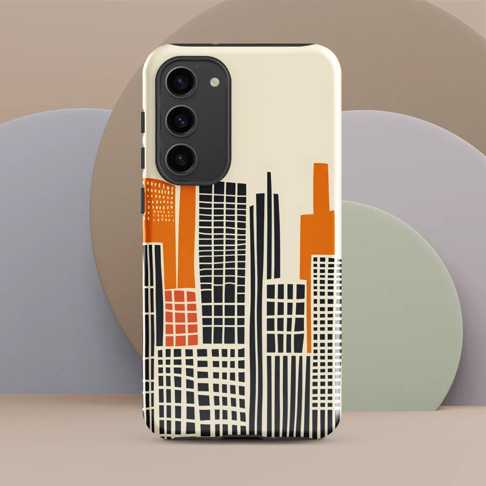 Urban Rhythms: A Graphic Cityscape