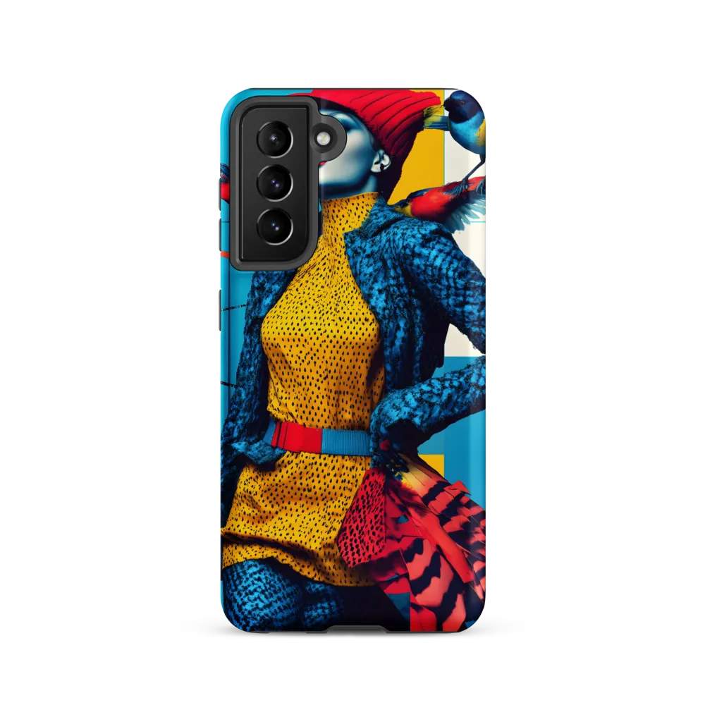 Vibrant Fusion of Nature and Fashion