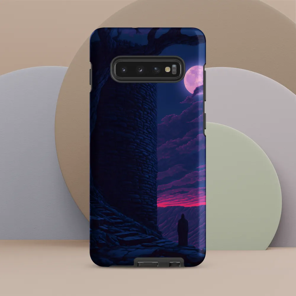 Moonlit Solitude | Phone Case |  S10 Plus | Tough Case | Matte