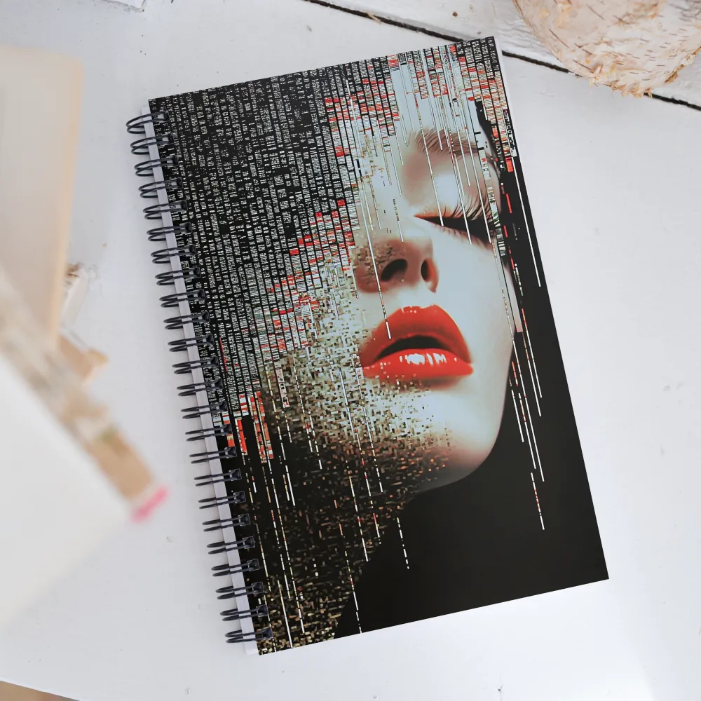 Fragmented Beauty | Spiral Notebook