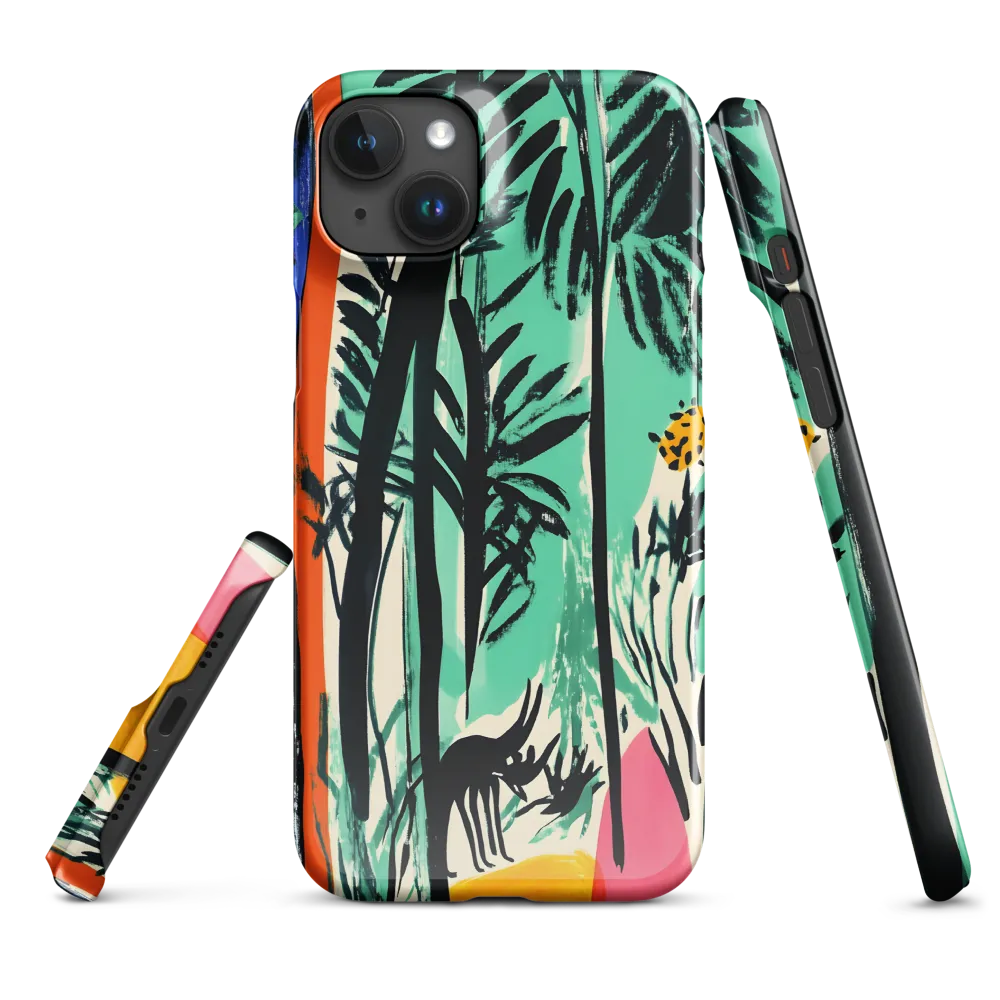 Whispers of the Jungle | Phone Case |  15 Plus | Snap Case | Glossy